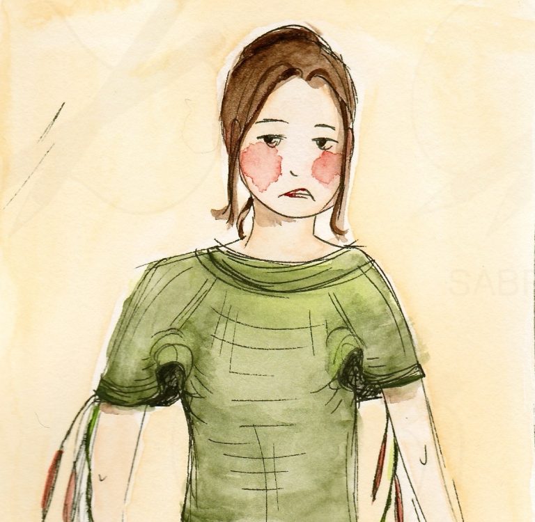 Mehr über den Artikel erfahren Comic – Ärmel stricken (Teil 1)